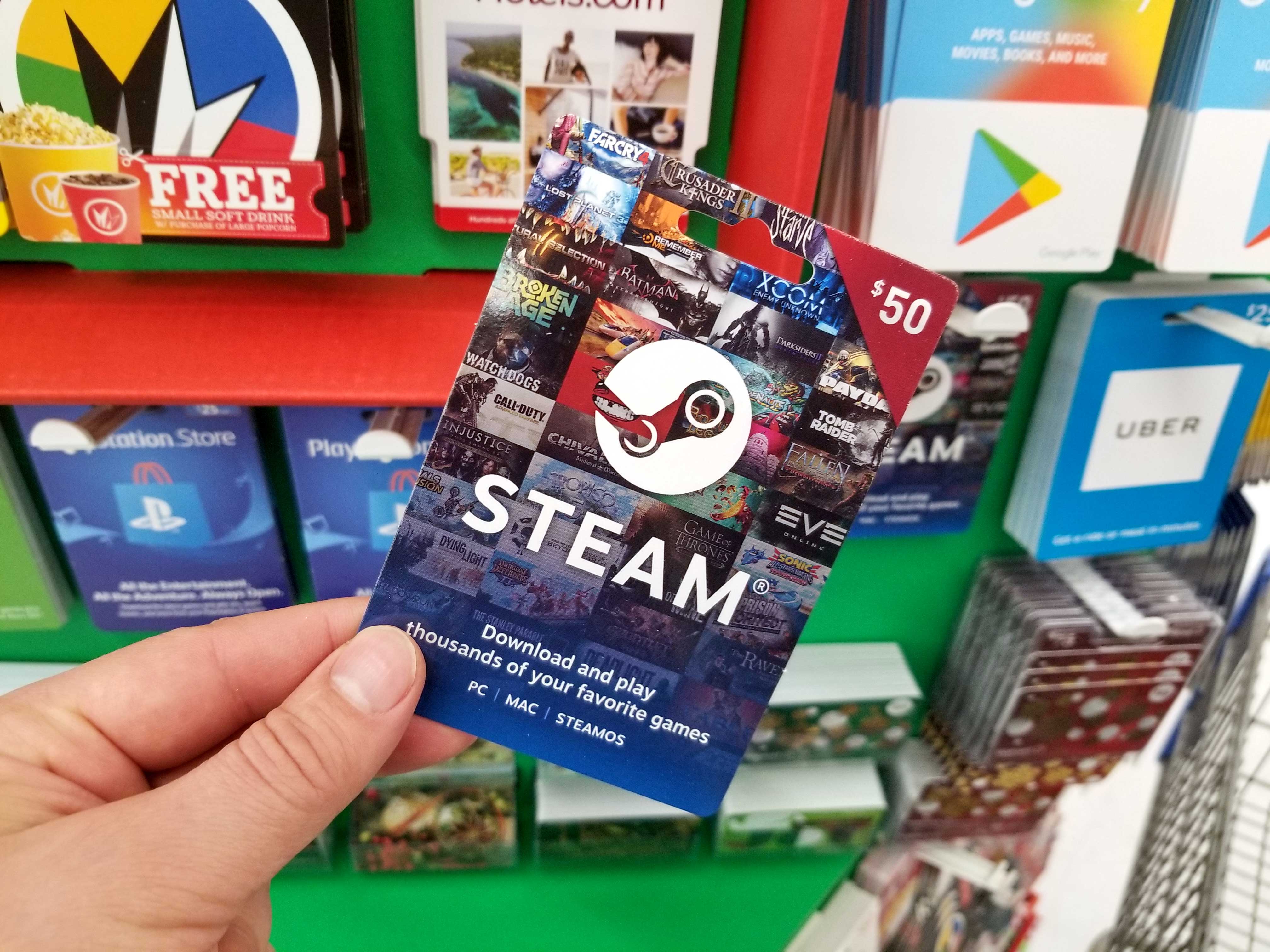 steam-gift-card, A Gaming Paradise, agamingparadise.com
